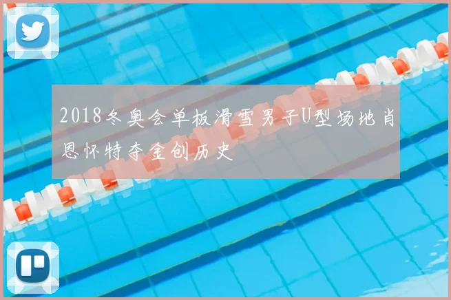 2018冬奥会单板滑雪男子U型场地肖恩怀特夺金创历史